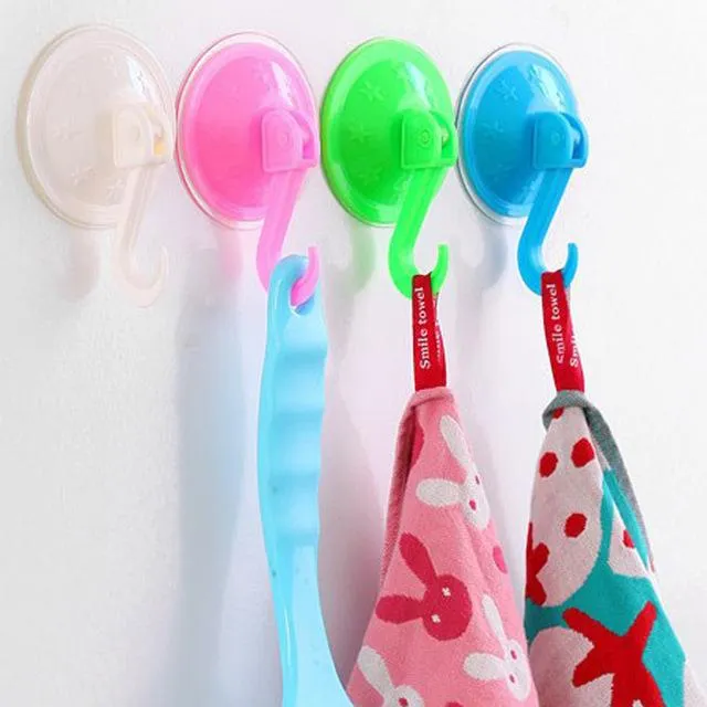 5 PCS  Powerful Vacuum Suction Hooks