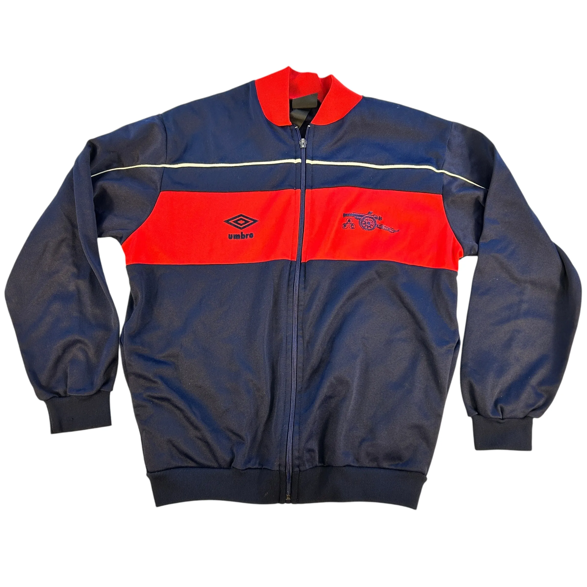 Arsenal 1984/1985 Tracksuit Top - Medium - Vintage