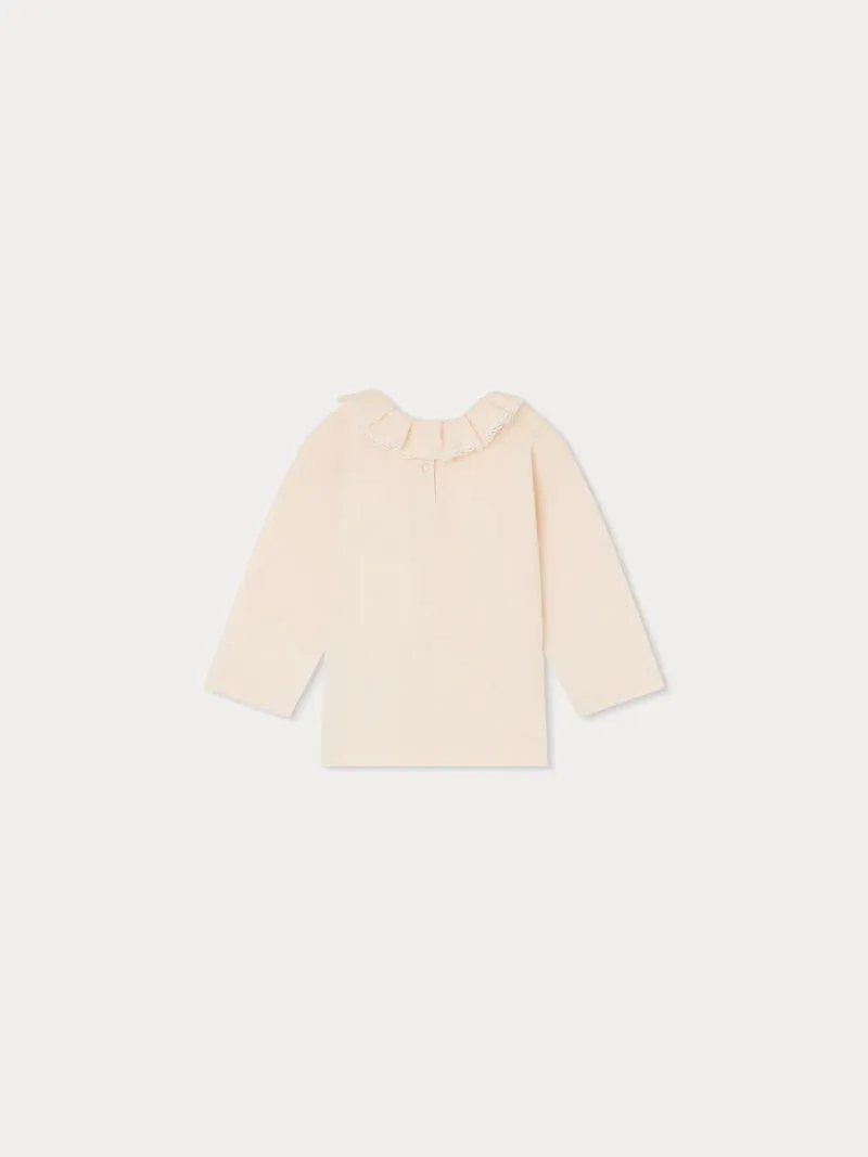 Bonpoint Billa - Pink Camellia T-Shirt for Kids