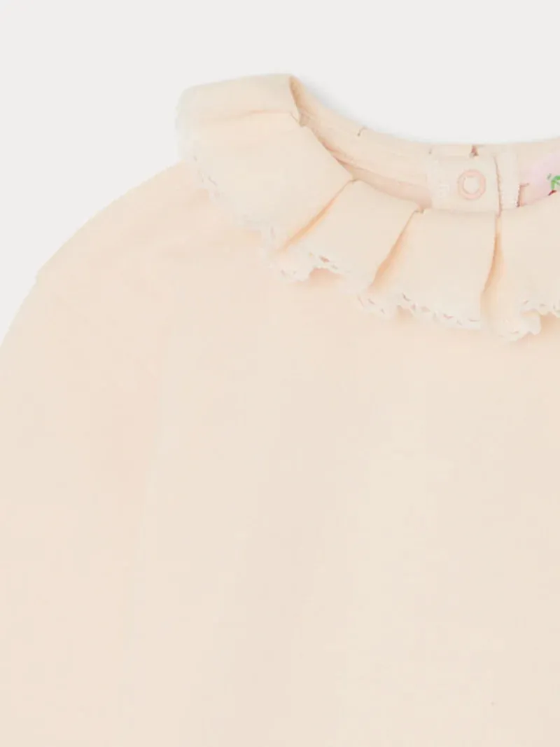 Bonpoint Billa - Pink Camellia T-Shirt for Kids
