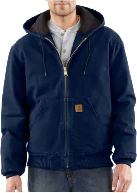 Carhartt Men's Big-Tall Quilted Flannel Lined Sandstone Active Jacket