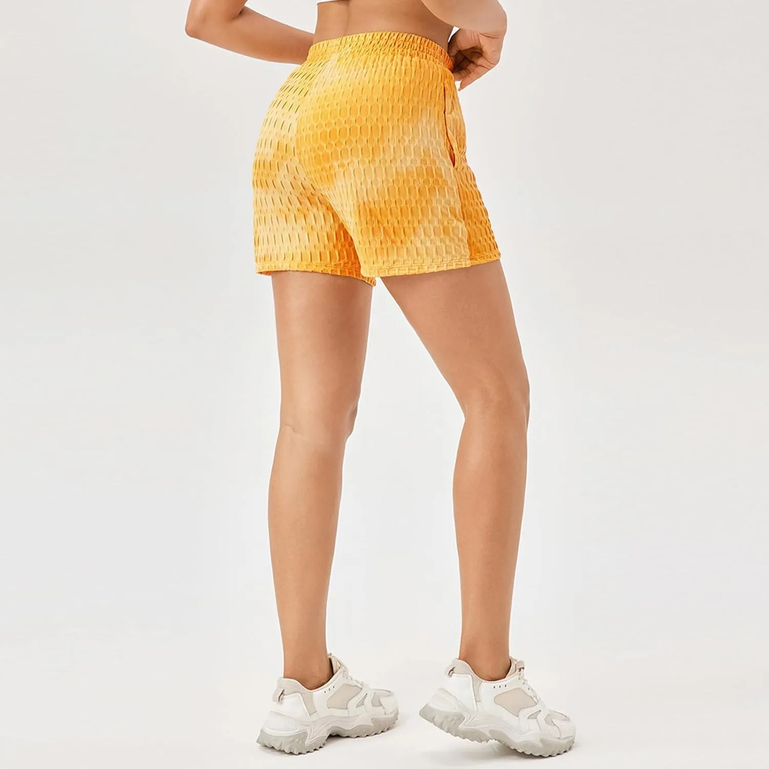for Women Summer Fall Loose Fit Sport Athletic Yoga Mesh Flare Wide Leg Trousers Pants Shorts Women 2025