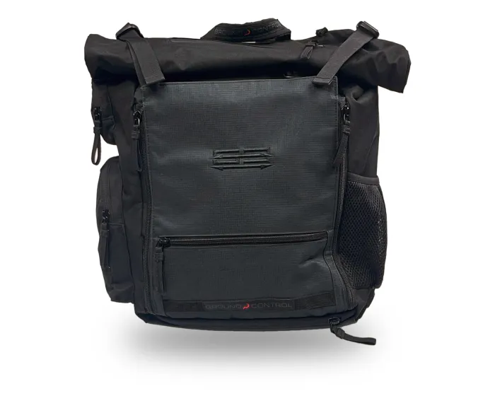 Ground Control Rolltop Backpack - Black
