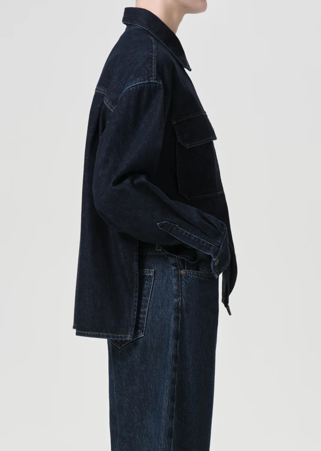 Gwen Slice Shirt - Rinse