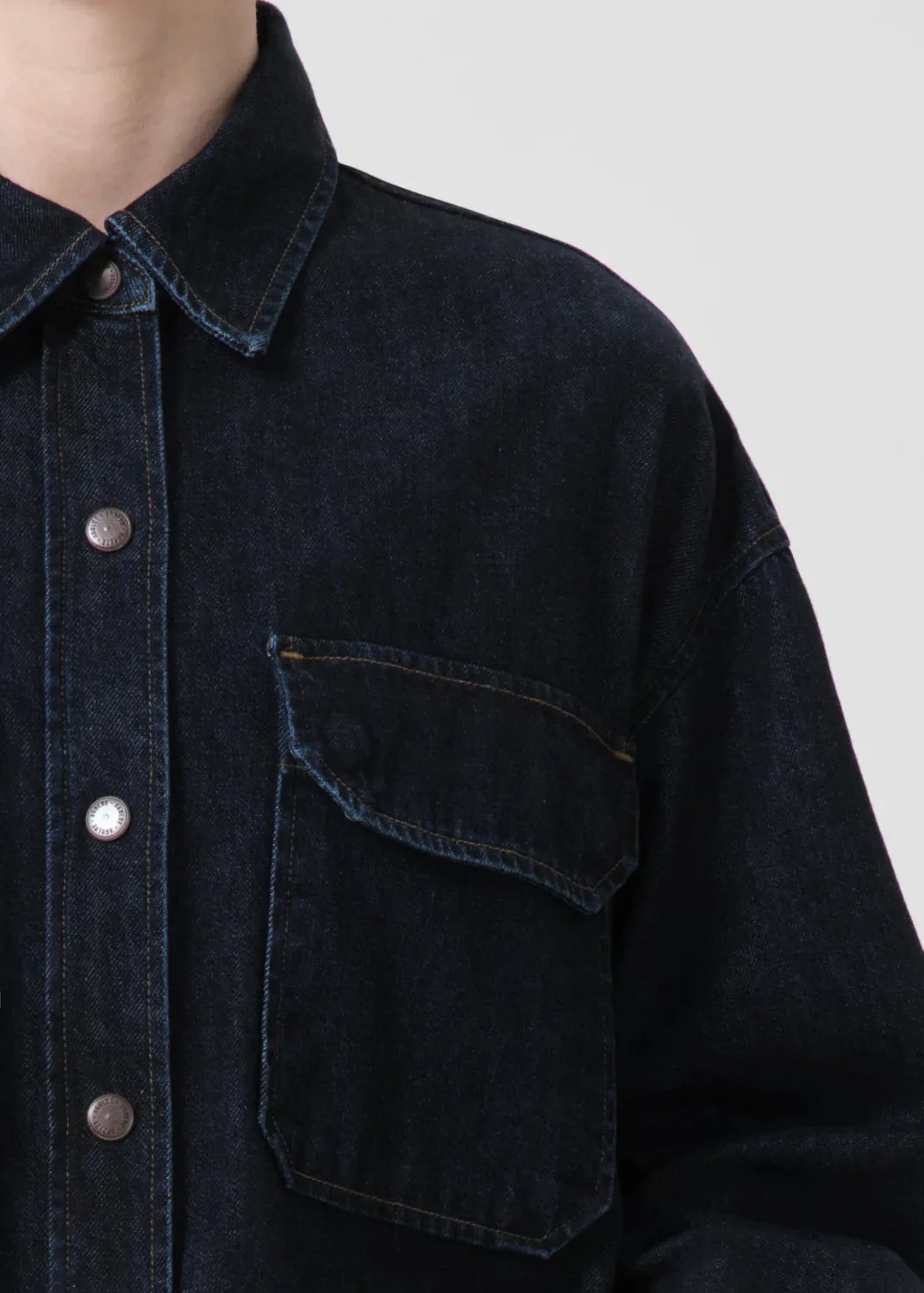 Gwen Slice Shirt - Rinse