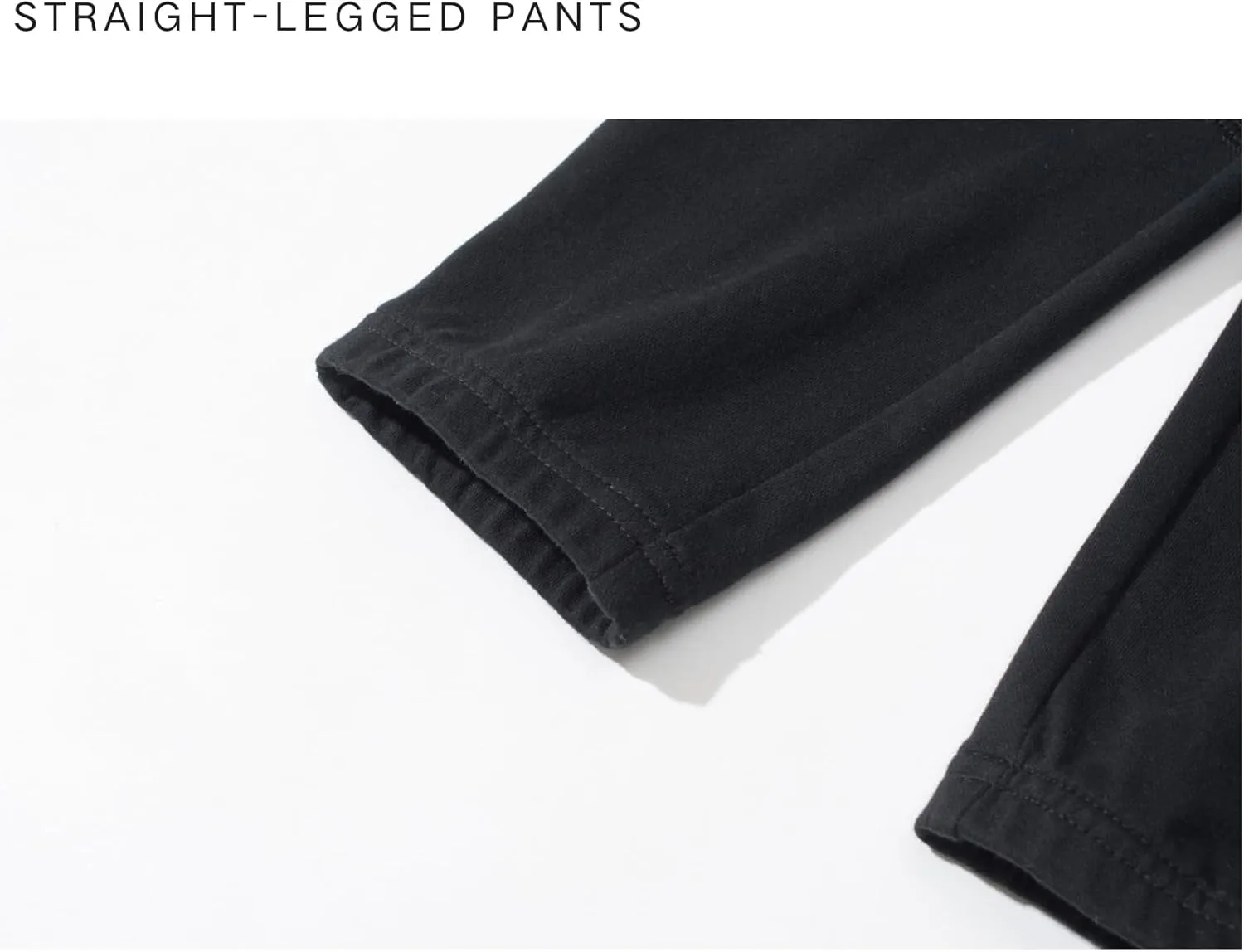 IjnUhb Boys SweatpantsToddlers Cotton Pull On Jogger Pants, Kids Elastic Waist Stretch Pants, 2-Pack