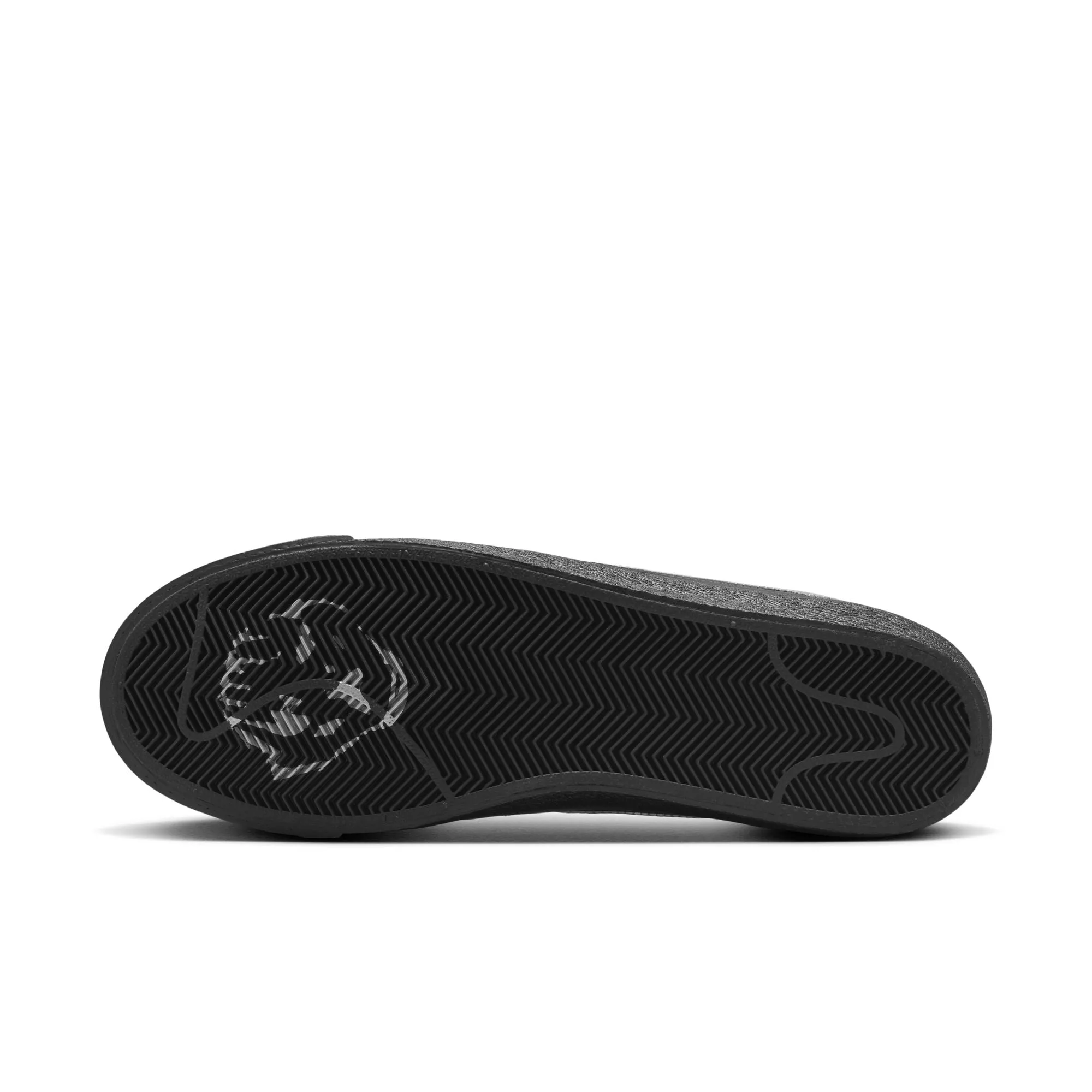 Nike SB Zoom Blazer Low Dancer Skateboards Edition - Black/Metallic Silver Skate Shoes