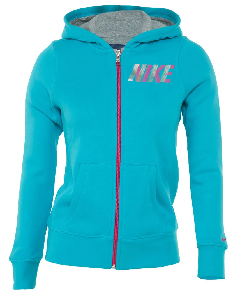 Nike  Ya76 Glam Boyfriend Fullzip Hoodie  Big Kids Style : 622120