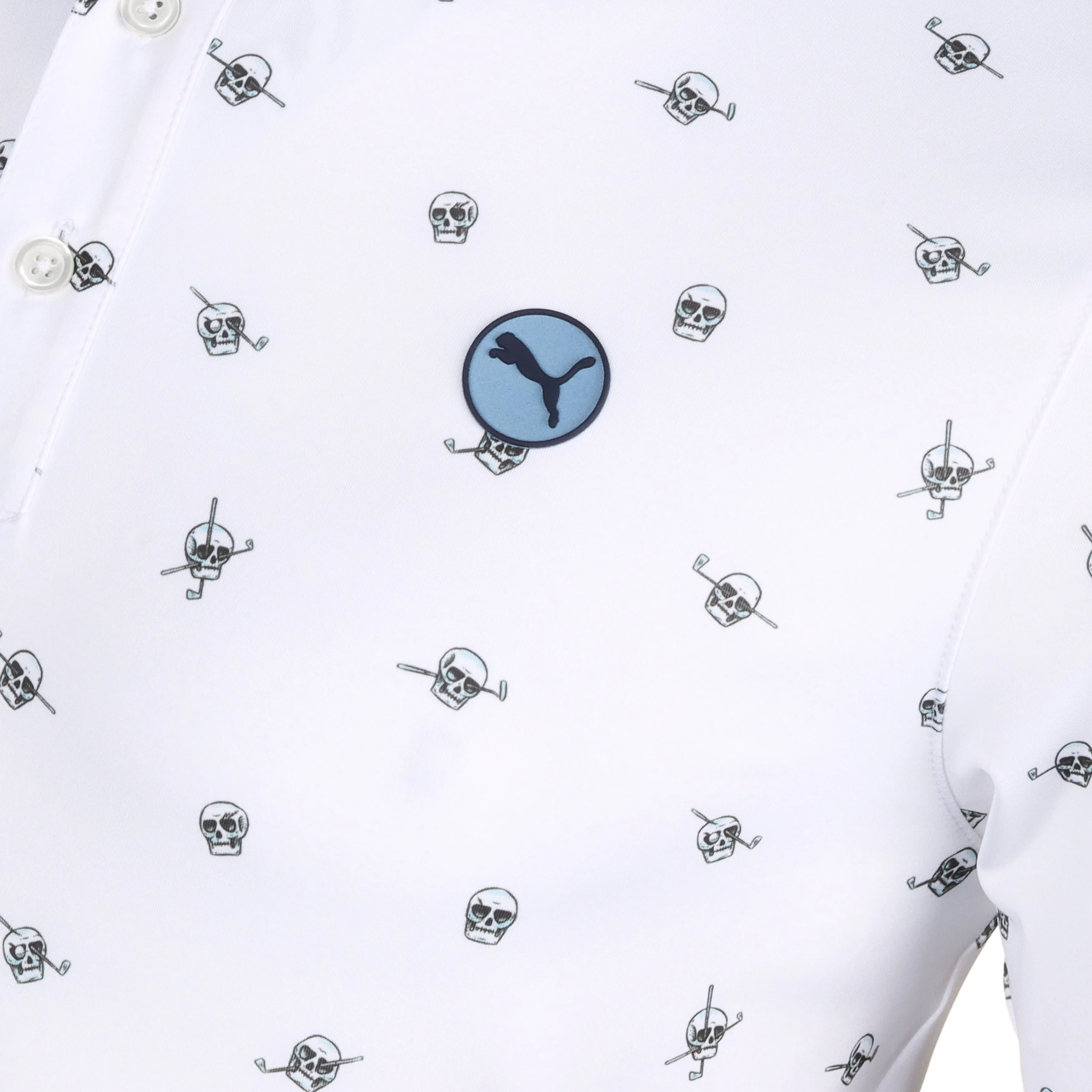 Puma Golf Skulls Polo Shirt