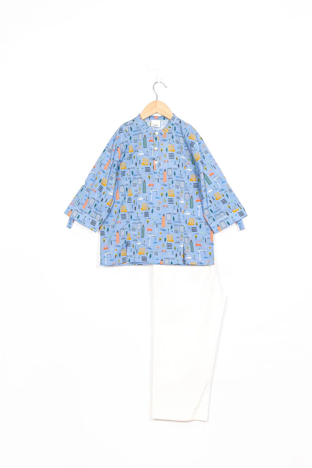 Purple Print Pyjama Set