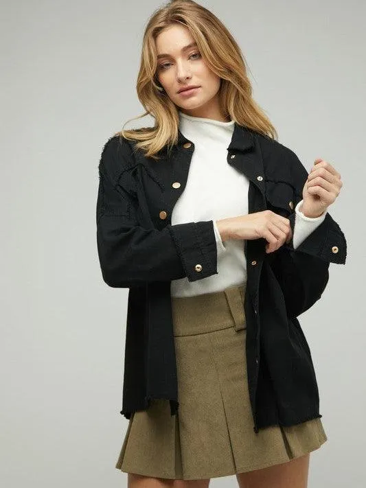 R & R Girls Oversized Jacket