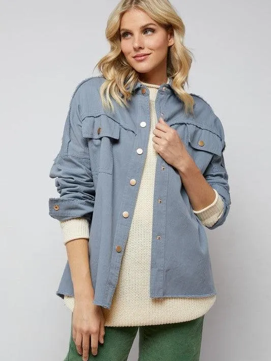 R & R Girls Oversized Jacket