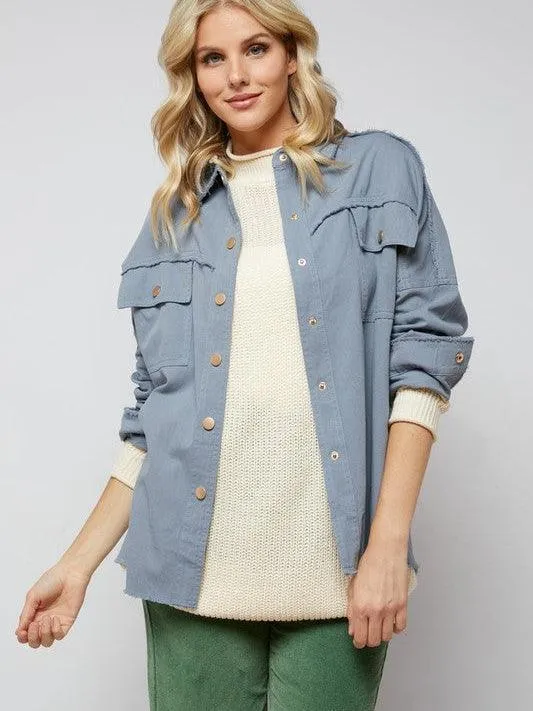 R & R Girls Oversized Jacket
