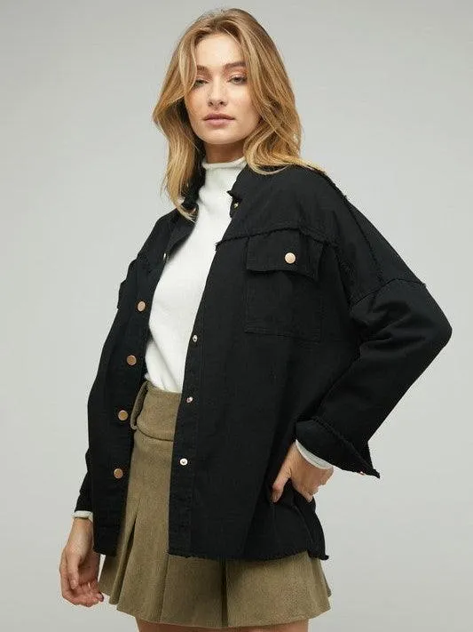R & R Girls Oversized Jacket