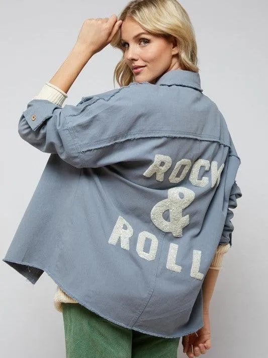 R & R Girls Oversized Jacket