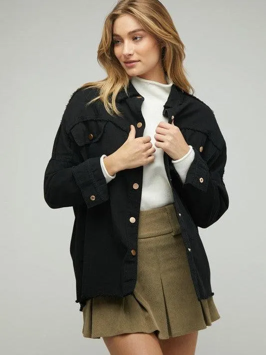 R & R Girls Oversized Jacket