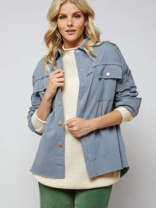 R & R Girls Oversized Jacket