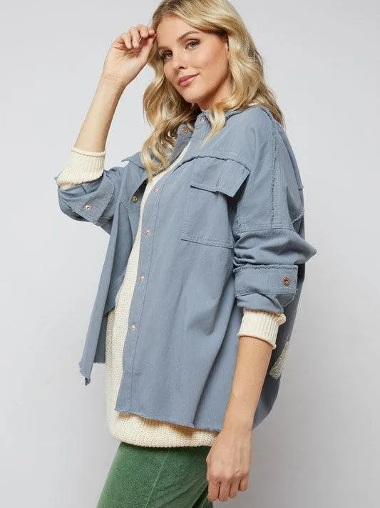 R & R Girls Oversized Jacket