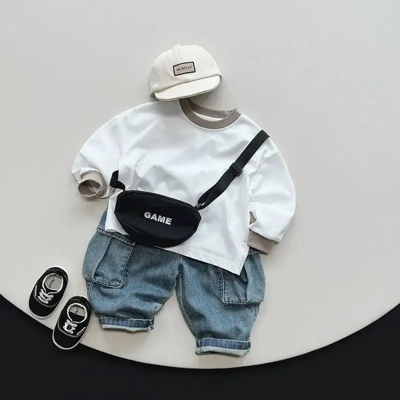 Soft Long-Sleeved Solid Tee