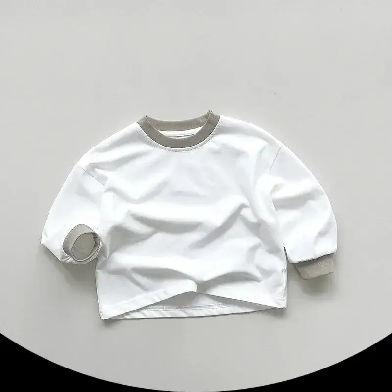 Soft Long-Sleeved Solid Tee
