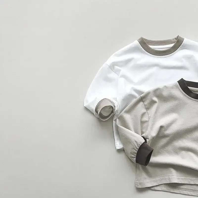Soft Long-Sleeved Solid Tee