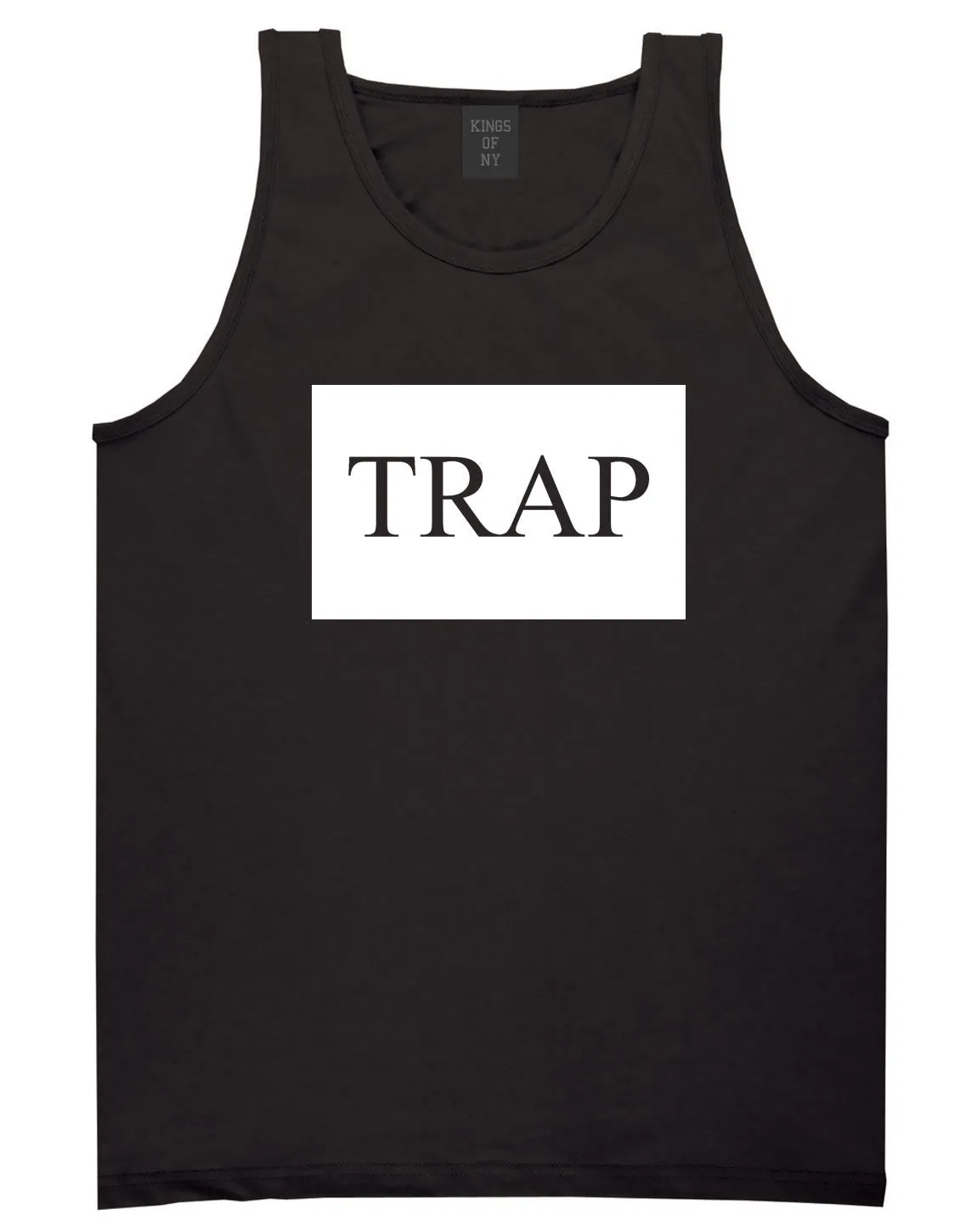 Trap Rectangle Logo Tank Top