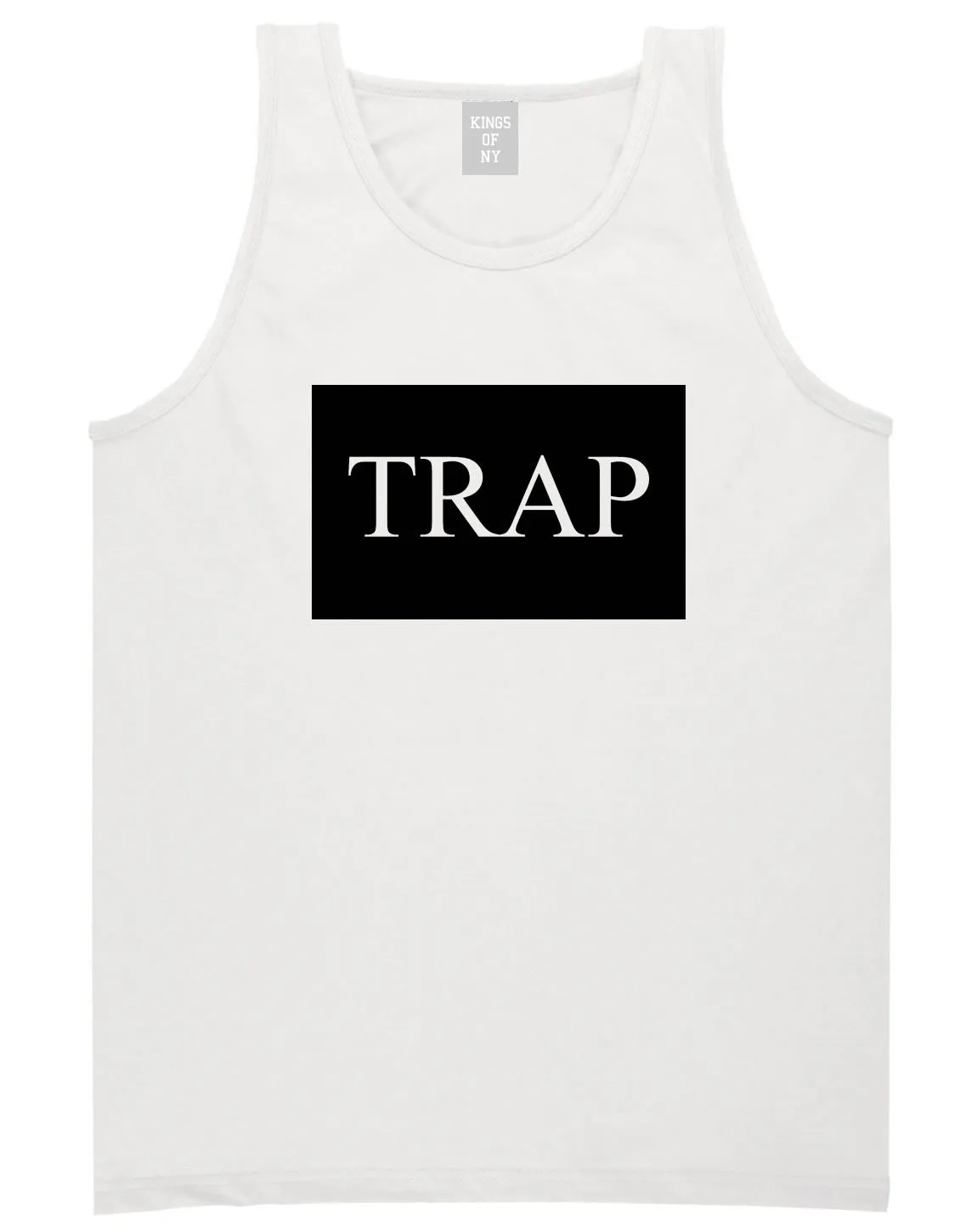 Trap Rectangle Logo Tank Top