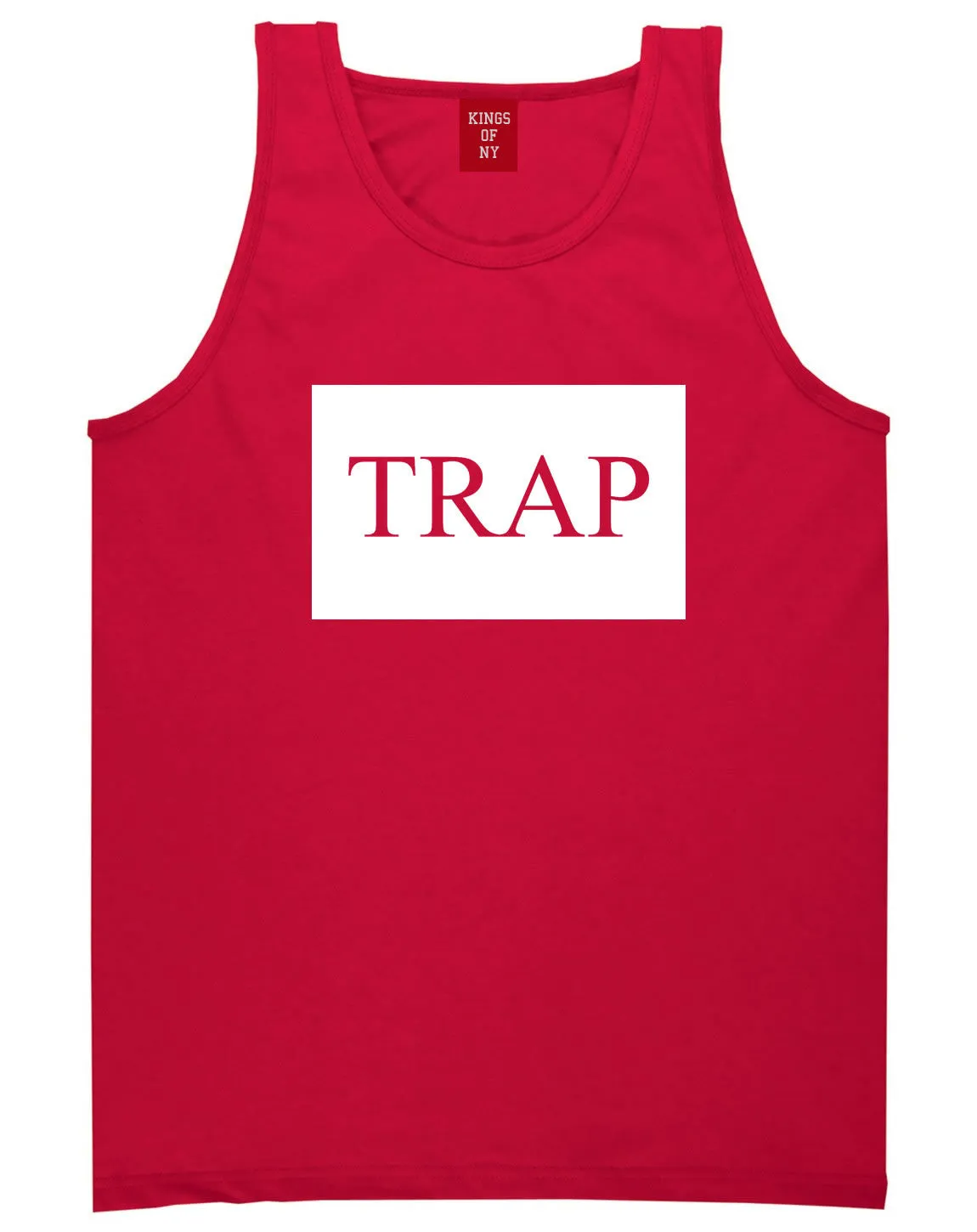 Trap Rectangle Logo Tank Top