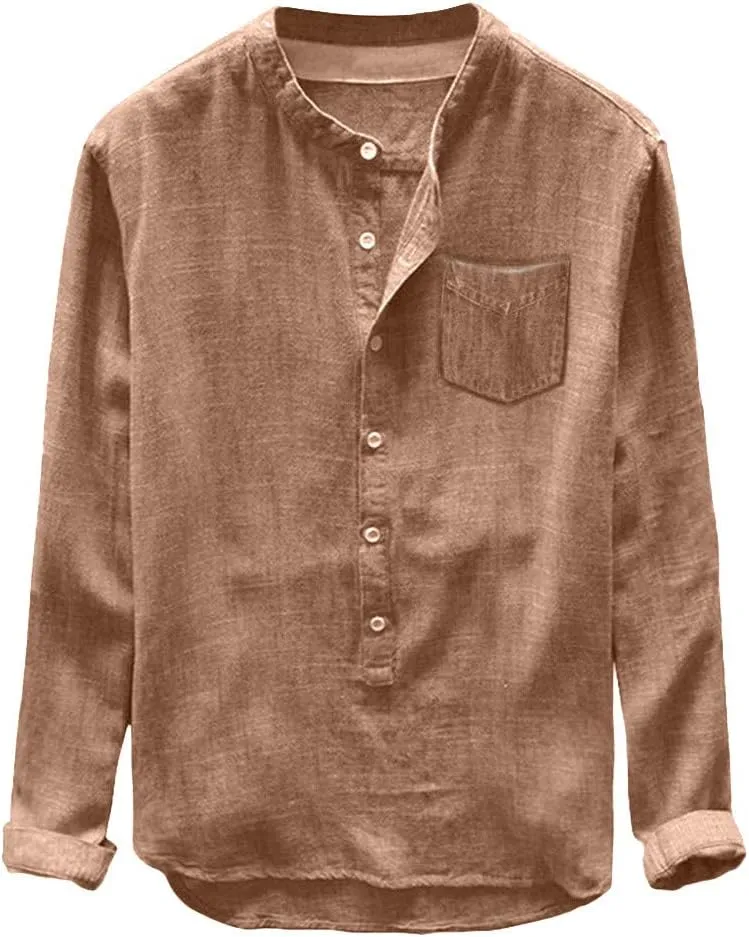Winter Top Fashion and Blouse Button Autumn Sleeve Casual Long Mens Men Shirts Mens Flannel Shirts Long Sleeve
