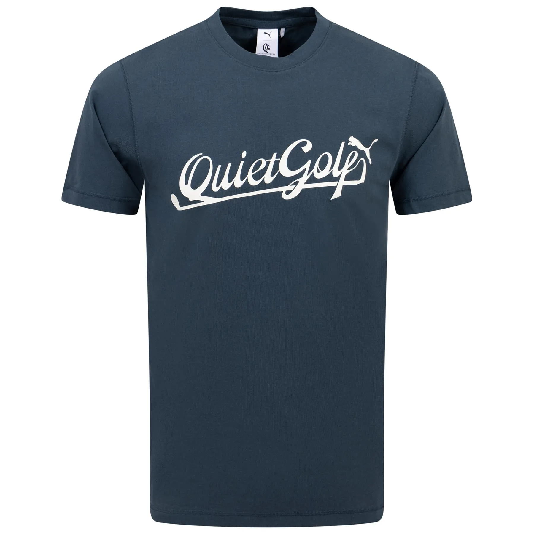 X QGC Script Graphic Tee Dark Night - SS24