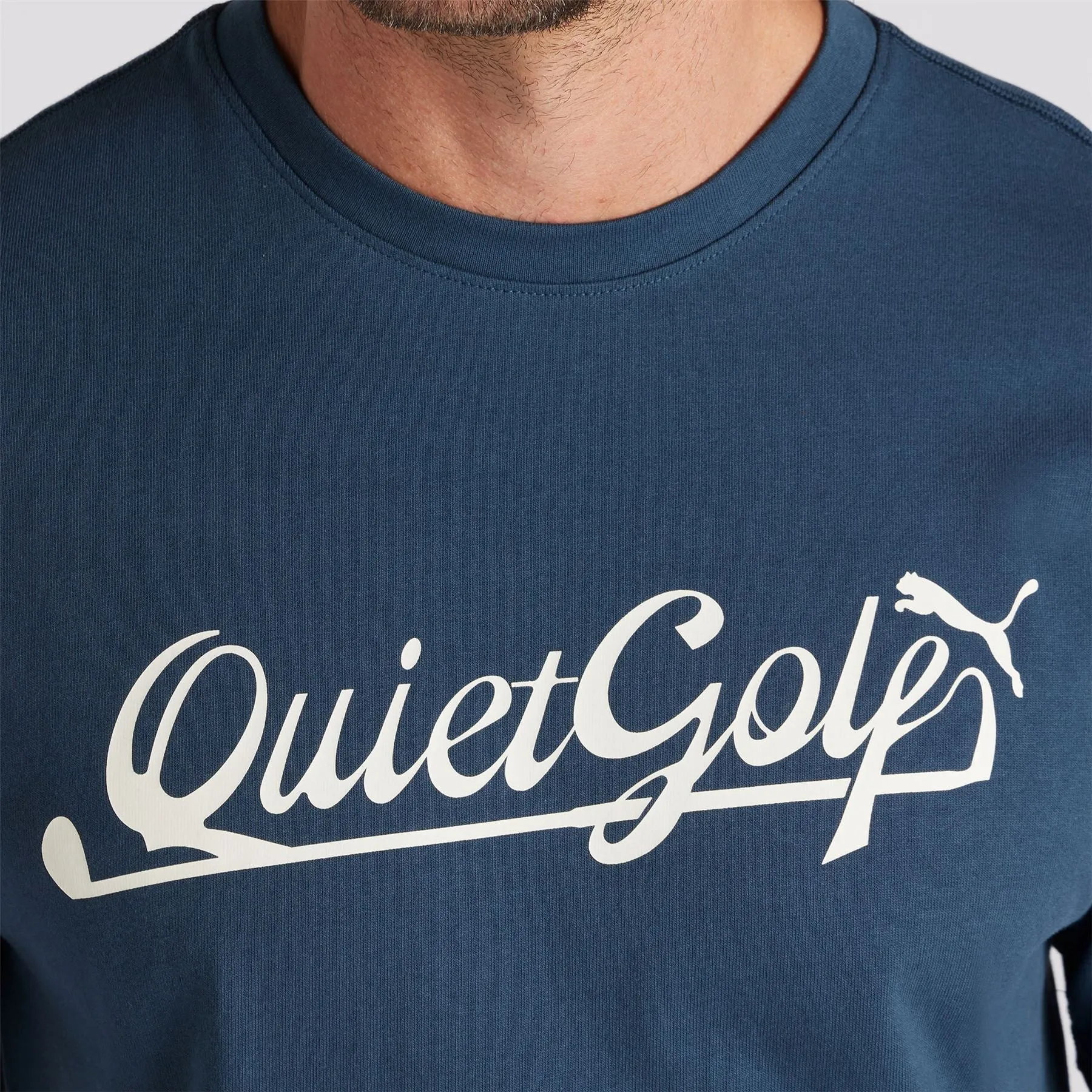 X QGC Script Graphic Tee Dark Night - SS24