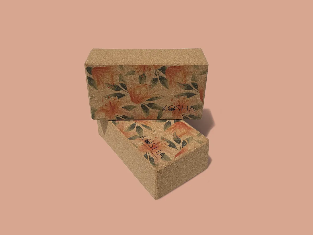 Yoga Brick: Cork Yoga Block