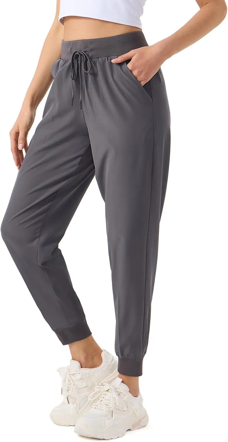 ZENGVEE Women's Cargo Pants Outdoor Athletic Lightweight Women Joggers with Pockets for Workout Casual Gym Pants