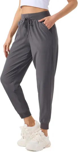 ZENGVEE Women's Cargo Pants Outdoor Athletic Lightweight Women Joggers with Pockets for Workout Casual Gym Pants