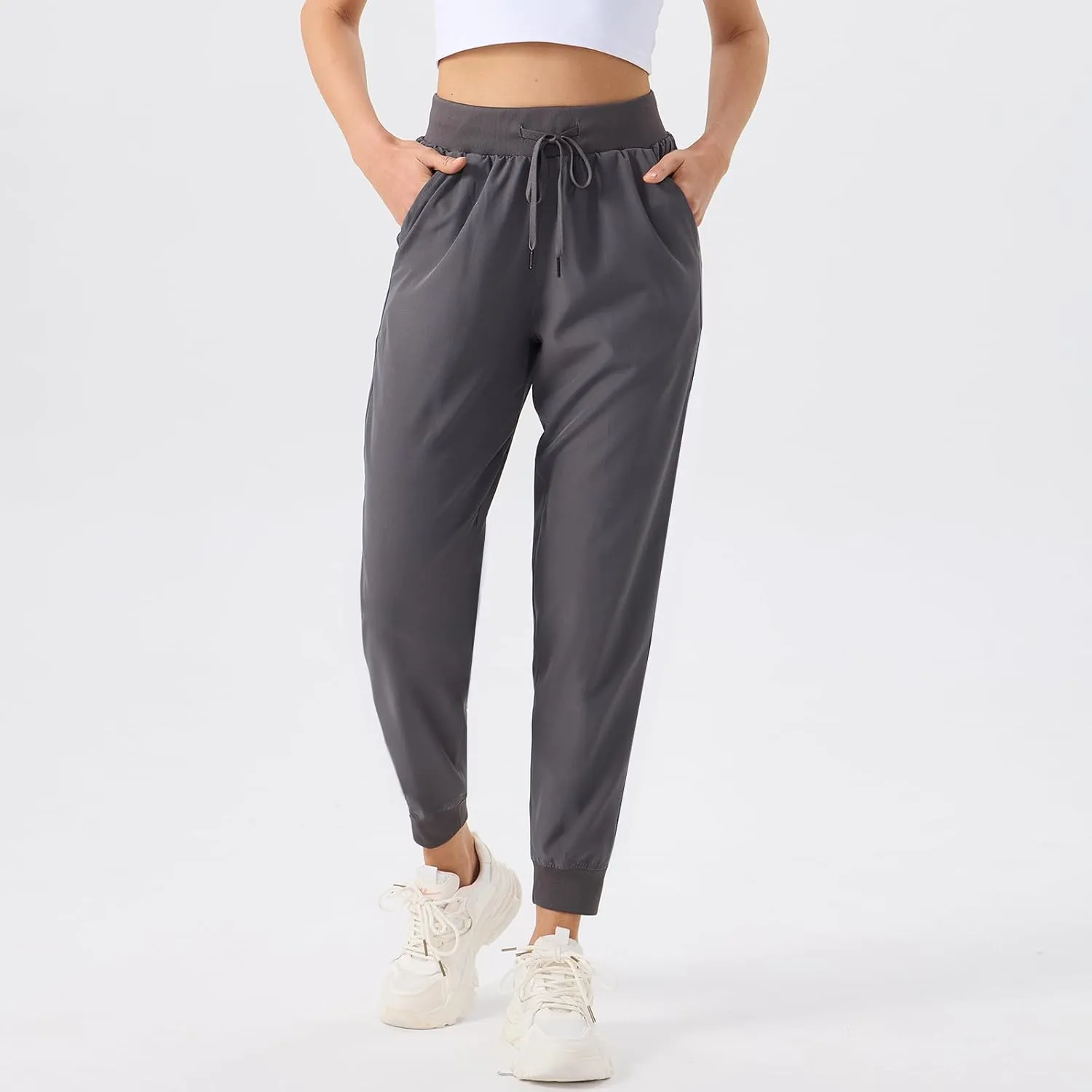 ZENGVEE Women's Cargo Pants Outdoor Athletic Lightweight Women Joggers with Pockets for Workout Casual Gym Pants